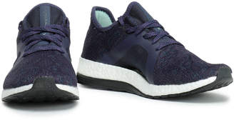 adidas Pure Boost X Element Mesh-trimmed Stretch-knit Sneakers