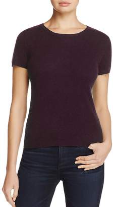 C by Bloomingdale's Cashmere Short-Sleeve Sweater - 100% Exclusive