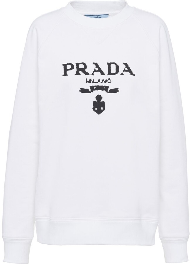 Prada Women's Sweatshirts & Hoodies | Shop the world's largest 