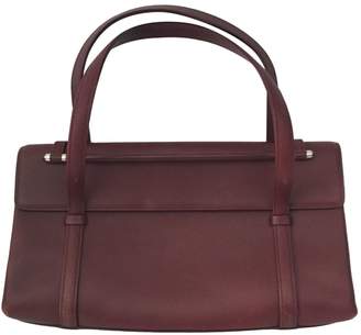 Cartier 100% Authentic Burgundy Leather Bag