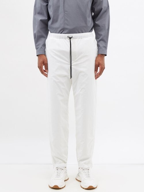 AURALEE Organic cotton velour pants - ShopStyle