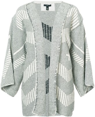 Voz Open Front Knitted Jacket