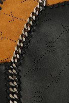 Thumbnail for your product : Stella McCartney Falabella Reversible Perforated Faux Leather Tote