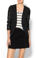 Thumbnail for your product : Tinley Road Mel Leather Sleeve Blazer