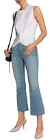Thumbnail for your product : Frame Faded High-rise Kick-flare Jeans