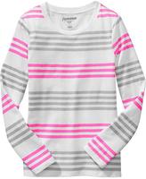 Thumbnail for your product : Old Navy Girls Patterned Crew-Neck Tees