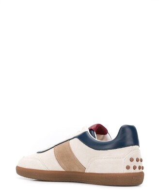 Tod's Leather Lace-Up Sneakers