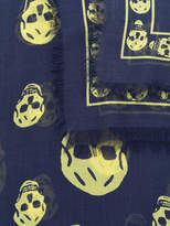 Thumbnail for your product : McQ skull print scarf