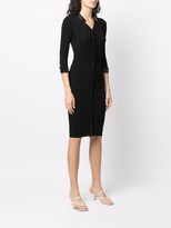 Thumbnail for your product : Liu Jo Button-Down Knit Dress