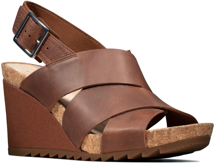 clarks jersey slide sandals