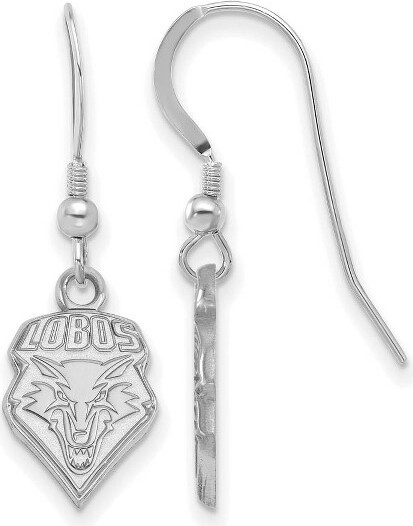 Black Bow Jewelry Co. BlackBowJewelrySterlingSilverNewMexicoLobosNCAAMascotSmallDangleEarrings