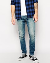 Thumbnail for your product : Wrangler Jeans Bryson Skinny Fit Flipper Light Wash
