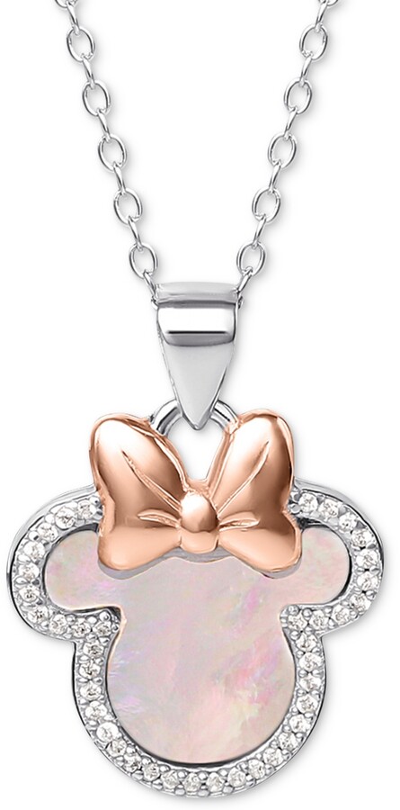 Pink robot collier cœur fait main 18" Plaqué Argent Chaîne prettygirly Disney
