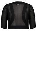 Thumbnail for your product : City Chic Citychic Chiffon Shrug - black