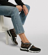 fendi fabric sneakers