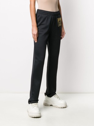 Moschino Teddy Bear embroidered track pants