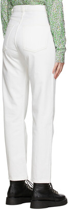 AGOLDE White 90's Pinch Waist High Rise Jeans