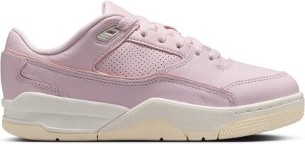 Jordan Kids' Flight Court Shoes Big 4.5 Regular Pink Foam/Sail-Muslin