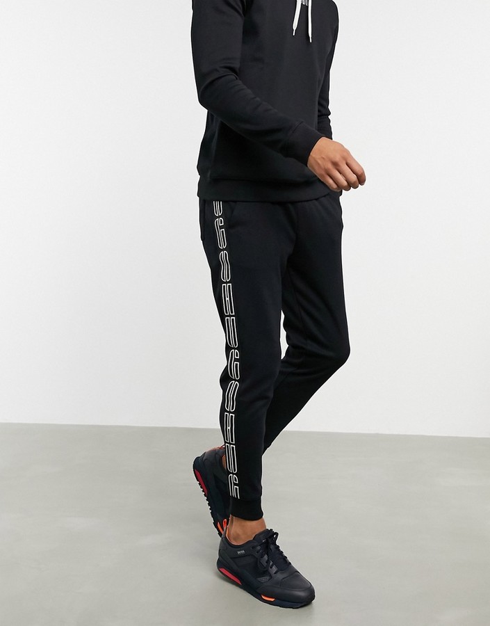 HUGO BOSS Daky203 joggers in black - ShopStyle Trousers