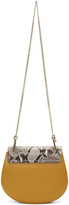 Thumbnail for your product : Chloé Yellow Python Small Drew Bag