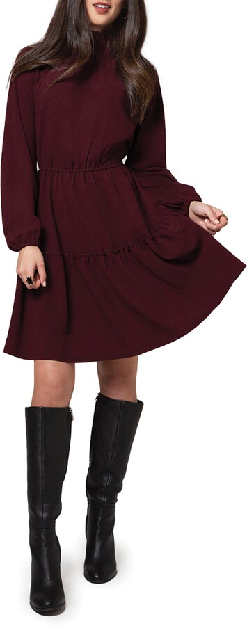 Women Maroon Dress | Shop the world's largest collection of 