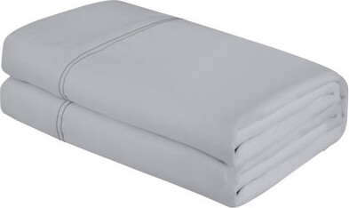 Royale Linens | Ultra Soft Brushed Microfiber Flat Sheets Only | Wrinkle Free & Stain Resistant | Hotel Quality Top Sheet for Bed