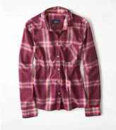Thumbnail for your product : American Eagle Plaid Button Down Shirt