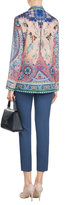 Thumbnail for your product : Etro Printed Silk Tunic