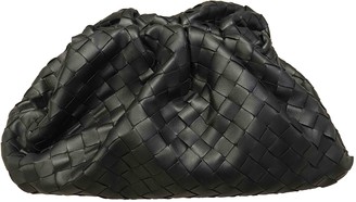 Bottega Veneta Pouch Black Leather Clutch bags