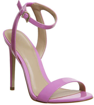 Office Alana Single Sole Sandals Pink Patent Leather