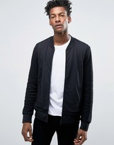 Thumbnail for your product : HUGO BOSS by Dencore Sweat Bomber Pique and Jersey