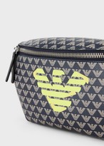 Thumbnail for your product : Emporio Armani Belt Bag With Monogram Print