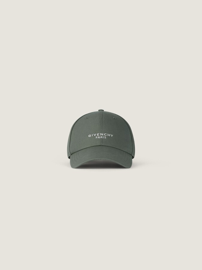 Givenchy Paris embroidered cap in cotton
