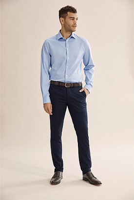 Country Road Slim Fit Textured Travel Shirt