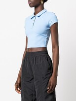 Thumbnail for your product : Alo Yoga Short-Sleeve Cropped Polo Shirt