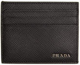 Thumbnail for your product : Prada Black Logo Card Holder
