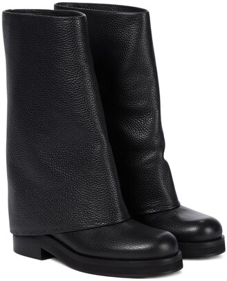 J.W.Anderson Foldover leather boots