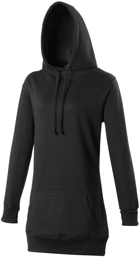 longline hooded jumper