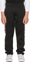 Thumbnail for your product : Marcelo Burlon County of Milan Kids Black Cross Track Pants