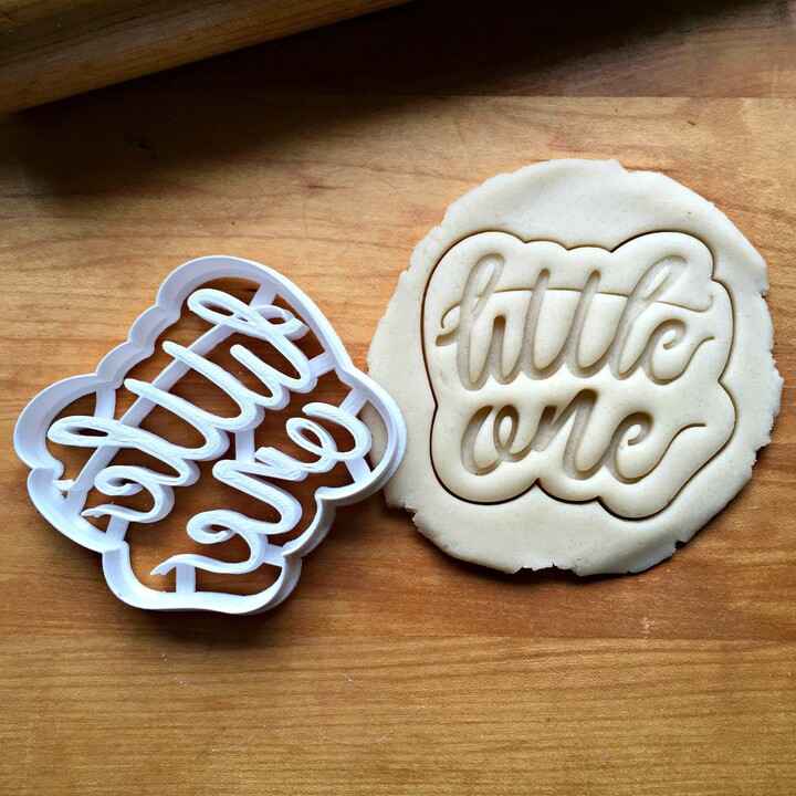 Little One Script Cookie Cutter in Multiple