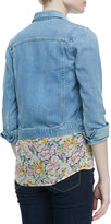 Thumbnail for your product : Joie Classic Faded Denim Jacket