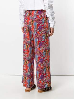 Etro patterned palazzo pants