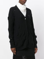 Thumbnail for your product : Simone Rocha textured v-neck cardigan
