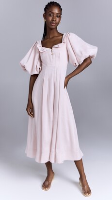 【AJE】ふんわりパフスリーブワンピJessica Frill Midi Dress Jessica Frill Midi Dress | Ivory | Aje – Aje ROW