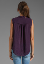 Thumbnail for your product : Rebecca Taylor Sleeveless Hi-Low Tank
