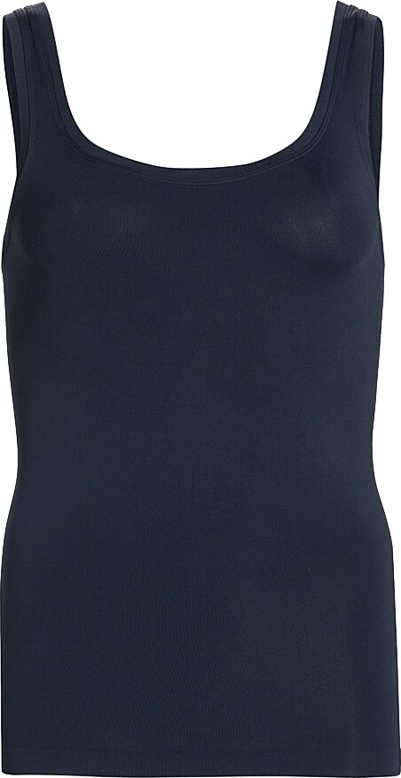 Hanro Women's Touch Feeling Tank - Deep Navy - Size XS