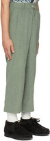 Thumbnail for your product : BO(Y)SMANS Kids Green Trousers