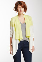 Thumbnail for your product : Magaschoni Two-Tone Cashmere Cascade Cardigan