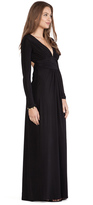 Thumbnail for your product : T-Bags 2073 T-Bags LosAngeles Long Sleeve Maxi Dress