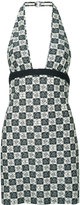 Chanel Vintage robe à motif géométriq 